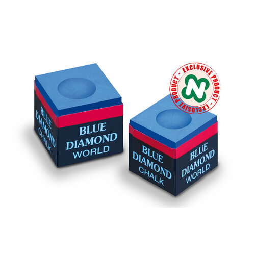 Blue Diamond biljardkrita 2 stycken LONGONI Blue Diamond biljardkrita 2 stycken