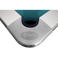 Dynamic Biljardbord Dynamic III satinvitt 8 och 9 fot.