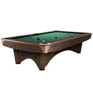Dynamic Pool table Dynamic III modern brown 8 and 9 foot Pool table Dynamic III modern brown 8 and 9 foot