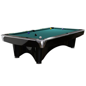 Dynamic Pool table Dynamic III shining black 9 foot Pool table Dynamic III shining black 9 foot