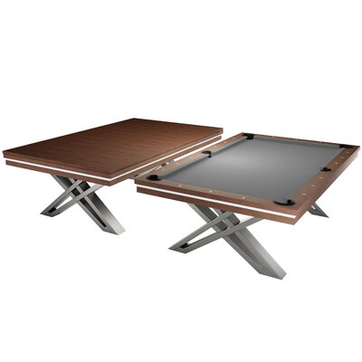 Biljardbord Dynamic Pierce 8 fot valnöt.