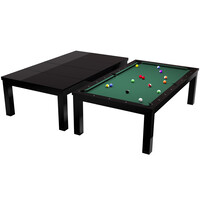 Pool table Penelope II. 8 feet. color glossy black. cloth burgundy Dynamic Pool table Penelope II. 8 feet. color glossy black. cloth burgundy