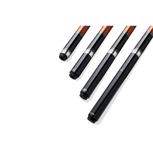 Cuetec Duo Extensions, metallic black with built-in plug Cuetec Cuetec Duo Extensions, metallic black with built-in plug