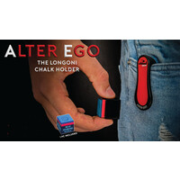 LONGONI Longoni Alterego magnetic billiard chalk holder. Includes Blue Diamond chalk.