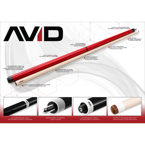 Cuetec AVID Era 4PT NW, Brown, 3/8x14 Cuetec Cuetec AVID Era 4PT NW, Brown, 3/8x14