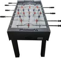 Football table TopTable Telescope Black Toptable Football table TopTable Telescope Black