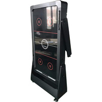 Multibord TopTable Twist Grå-Sort, mobil (foldbar og mobil) Toptable Multibord TopTable Twist Grå-Sort, mobil (foldbar og mobil)