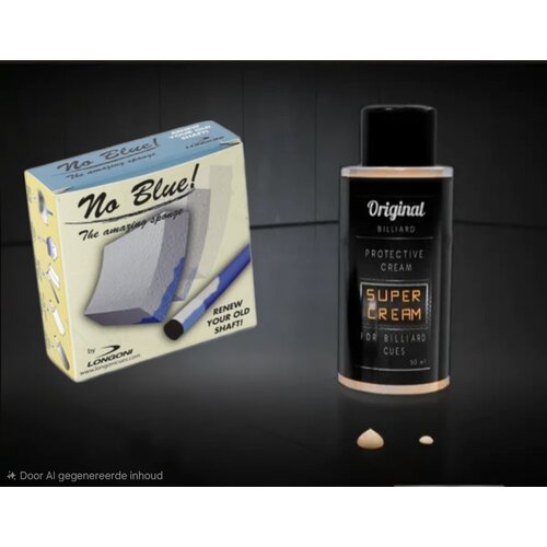 No blue sponge with protector cream combination deal LONGONI No blue sponge with protector cream combination deal