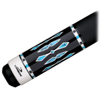 LONGONI Longoni pool cue Black Mamba 2 Leather Elk