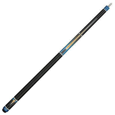 Longoni pool cue Galaxy Cyan Linen