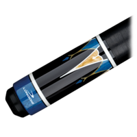 Longoni pool cue Galaxy Cyan Linen LONGONI Longoni pool cue Galaxy Cyan Linen