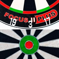 BULL'S  Bull’s Focus II Plus Dartbord