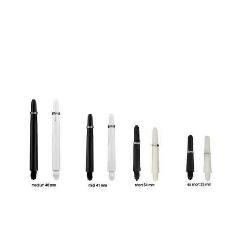 BULL'S UK-Nylon Shaft rood medium 48 mm BULL'S BULL'S UK-Nylon Shaft rood medium 48 mm