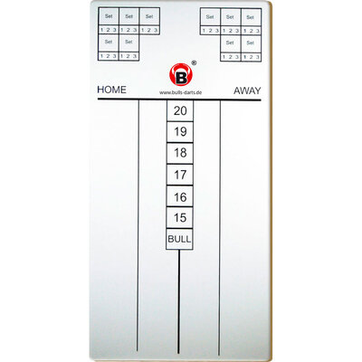 Bull's Dart Scoreboard 60x30cm