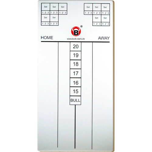 BULL'S Bull's Dart Scoreboard 60x30cm
