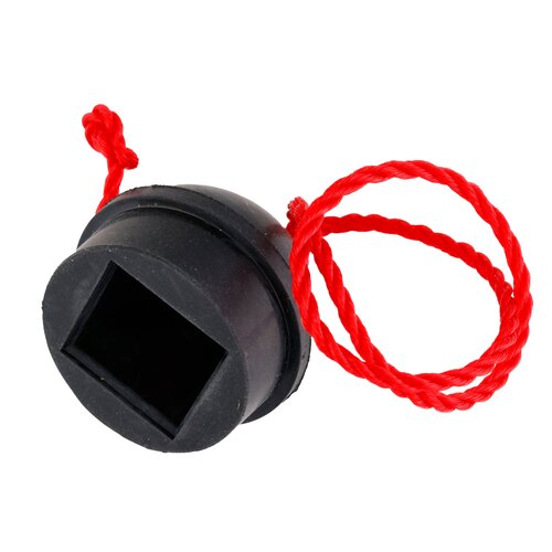 Billiard Rubber Chalk Holder on Line Red