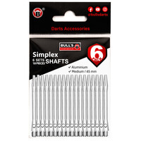 BULL'S UK-Nylon Shaft bulk 6 x 3 pairs - Copy