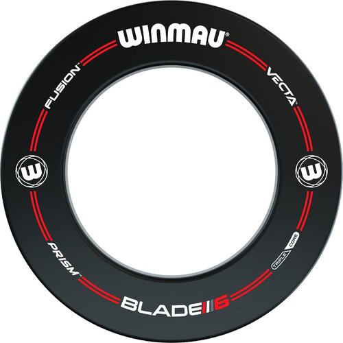 Winmau Plasma Ice Light & Pro-Line Surround-pakke sort inkl. surround