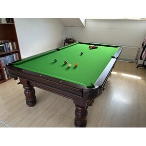 Brugt 9 fods snookerbord Brugt 9 fods snookerbord