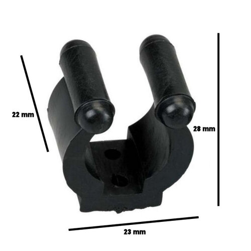 Plastic clip per stuk Plastic clip per stuk