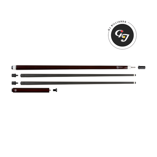 GJBilliards Pro.02 kö inkl. förlängning och 2 kolfiberspetsar GJBilliards GJBilliards Pro.02 kö inkl. förlängning och 2 kolfiberspetsar