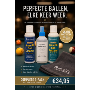 ARAMITH 3 pack Aramith Cleaner, Restorder and Ball spray 3 pack Aramith Cleaner, Restorder and Ball spray