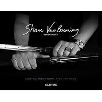 Pool cue, Cuetec Cynergy SVB Gen2, White LTW, 3/8x14 Cuetec Pool cue, Cuetec Cynergy SVB Gen2, White LTW, 3/8x14