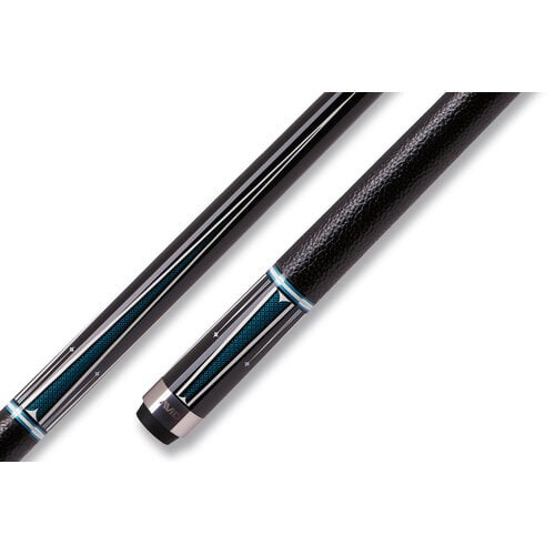 Pool cue, Cuetec Opt-X, Teal, 3/8x14 Cuetec Pool cue, Cuetec Opt-X, Teal, 3/8x14