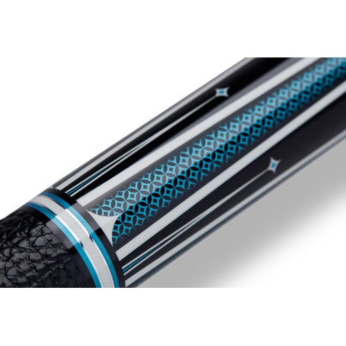 Pool cue, Cuetec Opt-X, Teal, 3/8x14 Cuetec Pool cue, Cuetec Opt-X, Teal, 3/8x14
