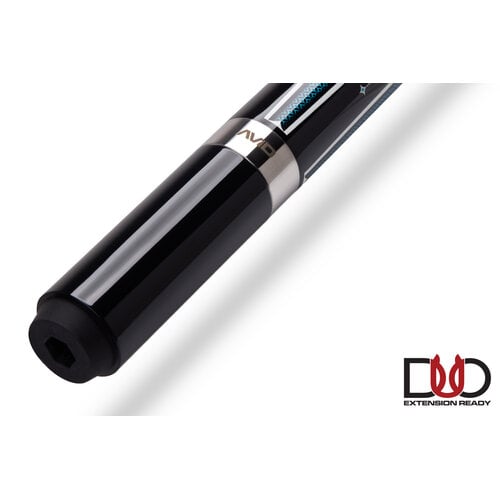 Pool cue, Cuetec Opt-X, Teal, 3/8x14 Cuetec Pool cue, Cuetec Opt-X, Teal, 3/8x14