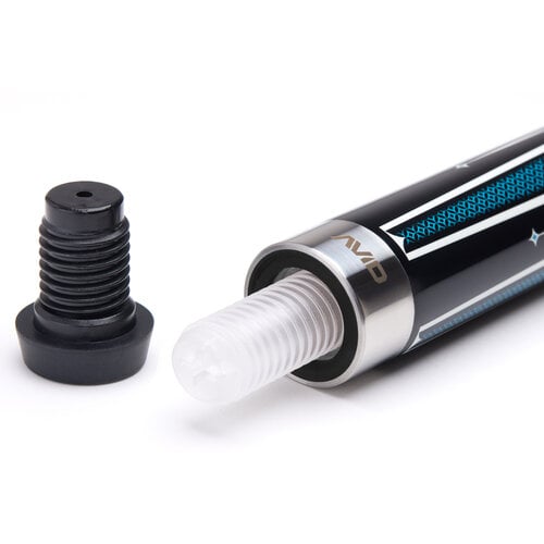 Pool cue, Cuetec Opt-X, Teal, 3/8x14 Cuetec Pool cue, Cuetec Opt-X, Teal, 3/8x14