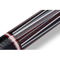 Pool cue, Cuetec Opt-X, Red, 3/8x14 Cuetec Pool cue, Cuetec Opt-X, Red, 3/8x14