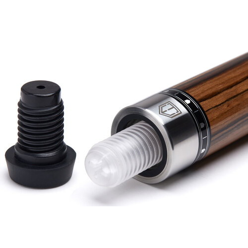 Pool cue, Cuetec Cynergy Truewood Gen 2, ebony II LTW, 3/8x14 Cuetec Pool cue, Cuetec Cynergy Truewood Gen 2, ebony II LTW, 3/8x14