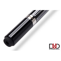 Pool cue, Cuetec Opt-X, Silver Lavender, 3/8x14 Cuetec Pool cue, Cuetec Opt-X, Silver Lavender, 3/8x14