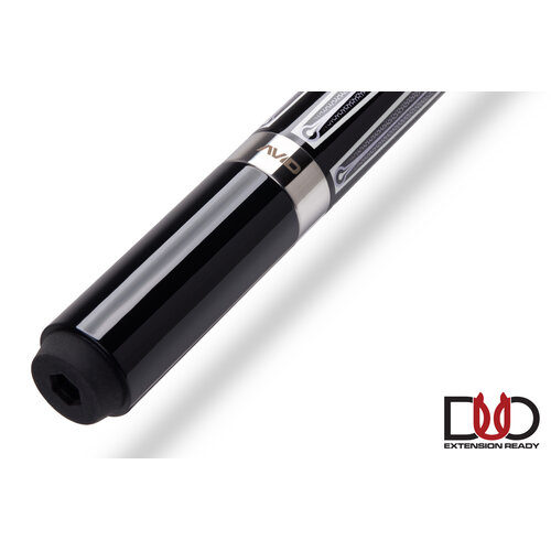 Pool cue, Cuetec Opt-X, Silver Lavender, 3/8x14 Cuetec Pool cue, Cuetec Opt-X, Silver Lavender, 3/8x14