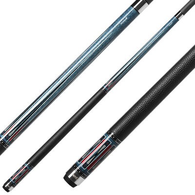 Pool cue, Cuetec Cynergy Nineball Blue Stain LTW, 3/8x14