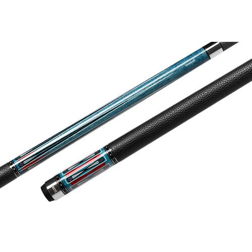 Pool cue, Cuetec Cynergy Nineball Blue Stain LTW, 3/8x14 Cuetec Pool cue, Cuetec Cynergy Nineball Blue Stain LTW, 3/8x14