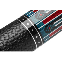 Pool cue, Cuetec Cynergy Nineball Blue Stain LTW, 3/8x14 Cuetec Pool cue, Cuetec Cynergy Nineball Blue Stain LTW, 3/8x14