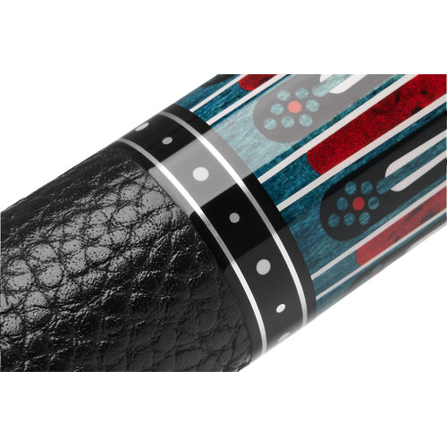 Pool cue, Cuetec Cynergy Nineball Blue Stain LTW, 3/8x14 Cuetec Pool cue, Cuetec Cynergy Nineball Blue Stain LTW, 3/8x14