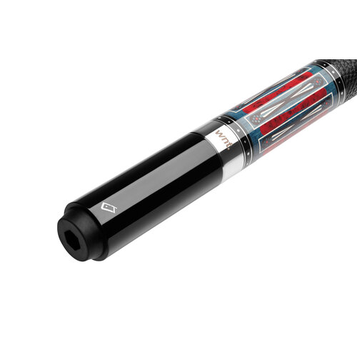 Pool cue, Cuetec Cynergy Nineball Blue Stain LTW, 3/8x14 Cuetec Pool cue, Cuetec Cynergy Nineball Blue Stain LTW, 3/8x14