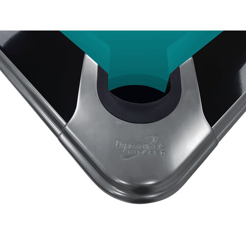 Biljardbord Dynamic IV, skinnende svart 8 eller 9 fot Dynamic Biljardbord Dynamic IV, skinnende svart 8 eller 9 fot