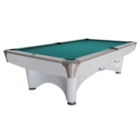 Biljardbord Dynamic IV, 2,7 meter, skinnende hvitt Dynamic Biljardbord Dynamic IV, 2,7 meter, skinnende hvitt