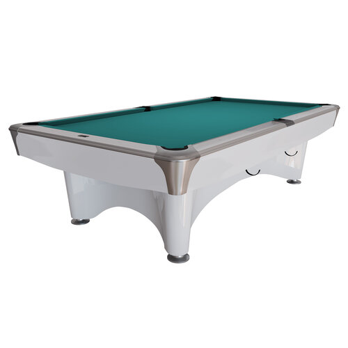 Biljardbord Dynamic IV, 2,7 m, glänsande vitt Dynamic Biljardbord Dynamic IV, 2,7 m, glänsande vitt