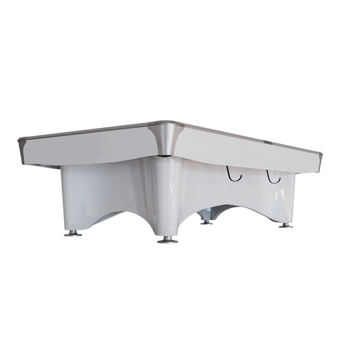 Biljardbord Dynamic IV, 2,7 meter, skinnende hvitt Dynamic Biljardbord Dynamic IV, 2,7 meter, skinnende hvitt