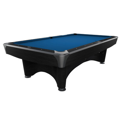 Biljardbord Dynamic IV, 2,7 meter, matt svart