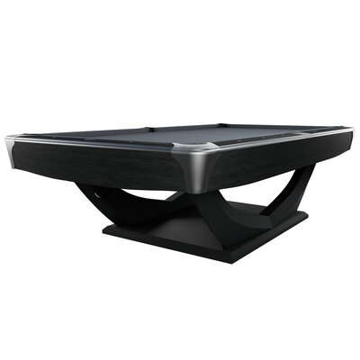 Biljardbord Dynamic Axion, 2,7 meter, mattsvart