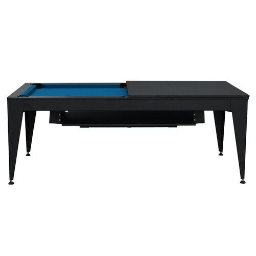 Pooltafel Dynamic Vancouver III, 7 ft.,black/black, blue cloth Dynamic Pooltafel Dynamic Vancouver III, 7 ft.,black/black, blue cloth