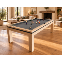 Begagnad Camargue kombinationssystem biljard och carambole, spelstorlek 105 x 210 Montfort Begagnad Camargue kombinationssystem biljard och carambole, spelstorlek 105 x 210