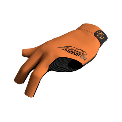 Predator Second Skin, 3-finger, oransje-svart for VENSTREHENDE SPILLERE