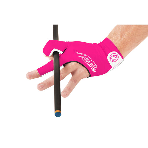Predator Second Skin, 3-finger, rosa-hvit for VENSTREHENDE SPILLERE Predator Predator Second Skin, 3-finger, rosa-hvit for VENSTREHENDE SPILLERE